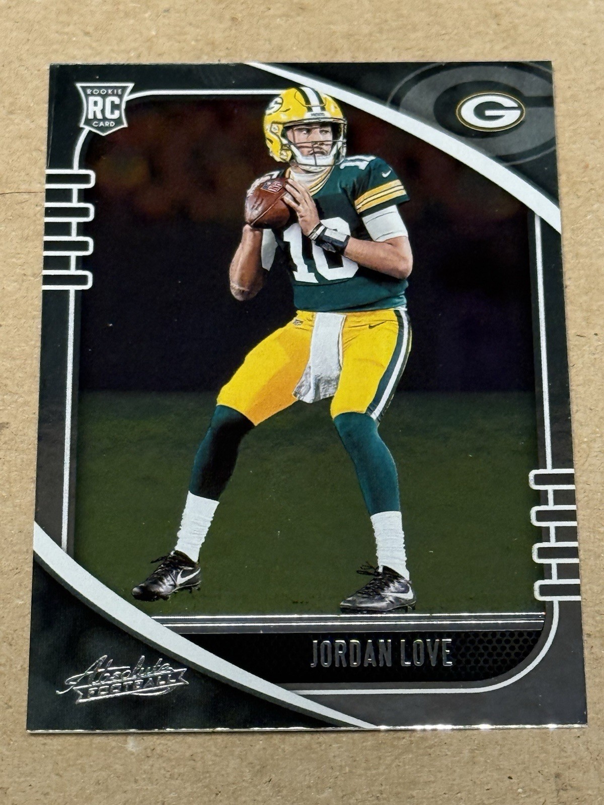 2020 Panini Absolute Jordan Love Rookie Card # 162 RC Packers