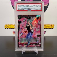 PSA 10 Bulma the Bunny Girl SR BT10-011 Dragon Ball Rise of the Unison Warrior