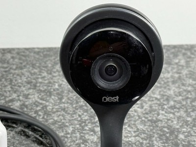 Google Nest Cam Indoor Wired A0005 1080p HD WiFi Security Camera