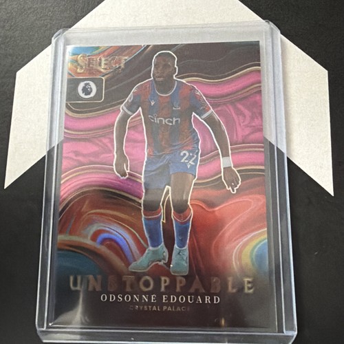 2022-23 ODSONNE EDOUARD 1/25 PANINI SELECT PREMIER LEAGUE UNSTOPPABLE PINK