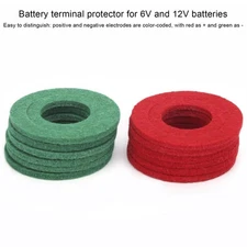 12pcs Battery Terminal Washer 6‑Red 6‑Green Anti Corrosion Protector Cable