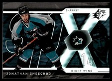 2007-08 SPx Jonathan Cheechoo San Jose Sharks #16