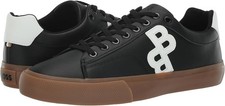 Zapatos informales para hombre Hugo Boss Aiden Tenn talla 9 Tenis AUTÉNTICOS NUEVOS NEGROS