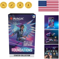 Comprehensive Magic: The Gathering Foundations Collection - 387 Cards & Storage