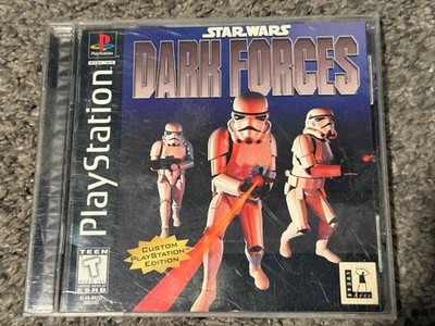 Star Wars Dark Forces Sony PlayStation 1 PS1 Black Label CIB Tested Free Ship