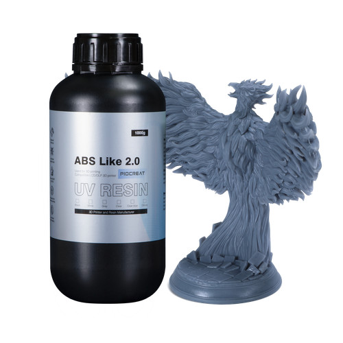 Creality Piocreat ABS-Like 2.0 Resin for 3D Resin Printer-1KG Grey