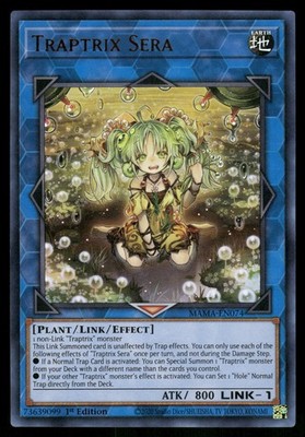 Yugioh Traptrix Sera MAMA-EN074 Ultra Rare 1st Edition NM