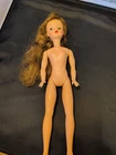 Vintage Ideal Tammy Fashion Doll BS-12 12” Brunette 1960s Curly Hair Nude