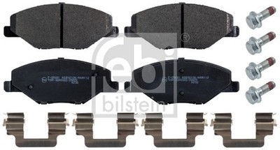 FEBI BILSTEIN Bremsbelagsatz Scheibenbremse 171000 für 6R1 6C1 SKODA FABIA POLO