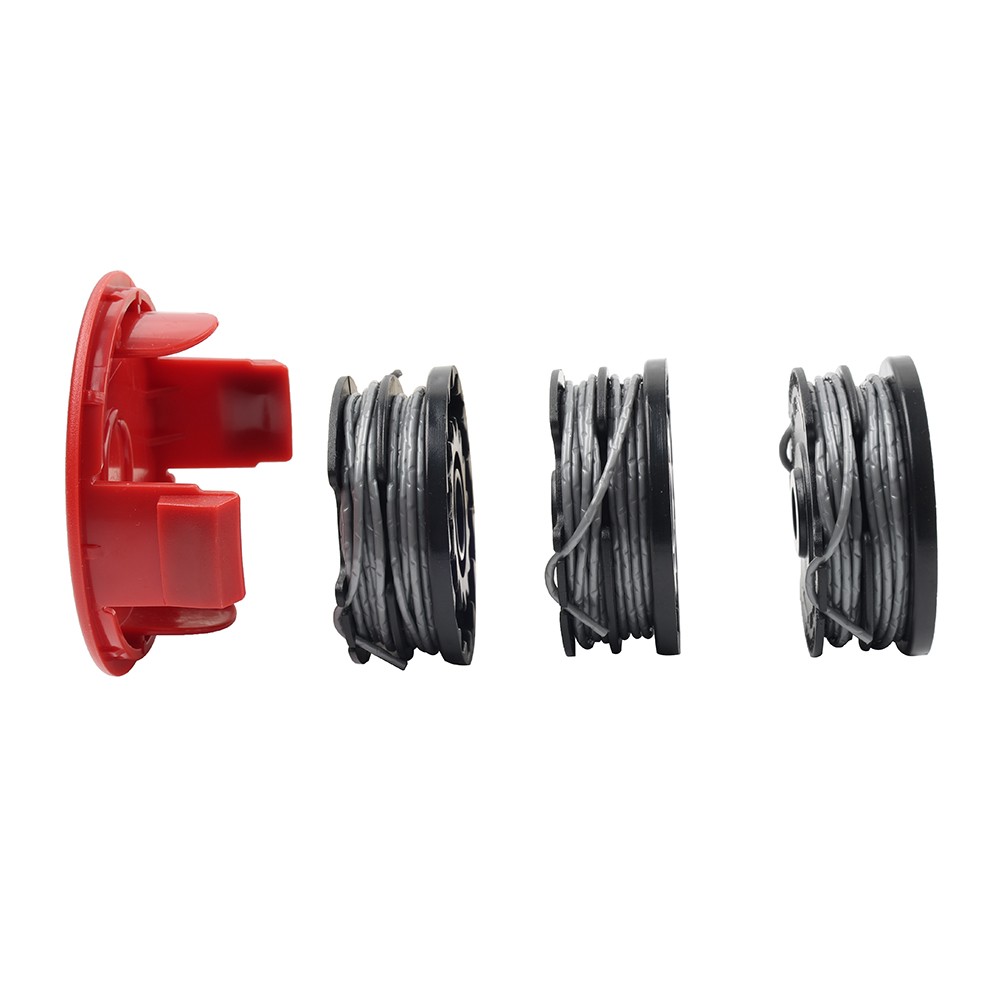 3x Strimmer Spool Line w/ Spool Cover for Art 24 27 30 30-36 LI F016800351