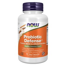 NOW FOODS Probiotic Defense 90 Veg Caps, Clea...
