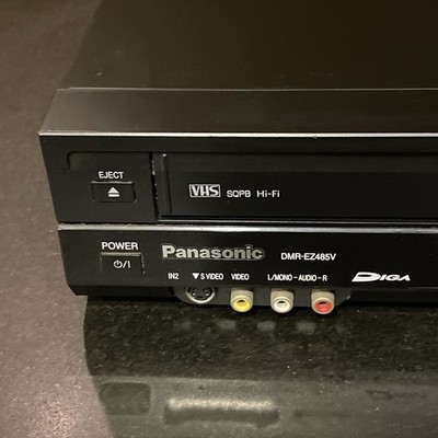 Panasonic DMR-EZ485V DVD VCR Combo Recorder VHS DVD Tested/Works