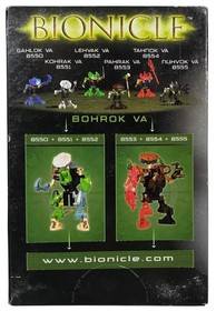 LEGO 8553 Bionicle Pahrak Va Vintage 2002 28 Pieces Set NEW SEALED w Box Creases