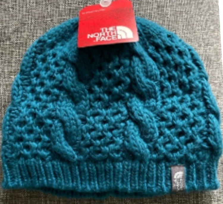 FINAL PRICE DROP! NEW! North Face Cable Minna Beanie-Adult ONE SIZE-Juniper Teal
