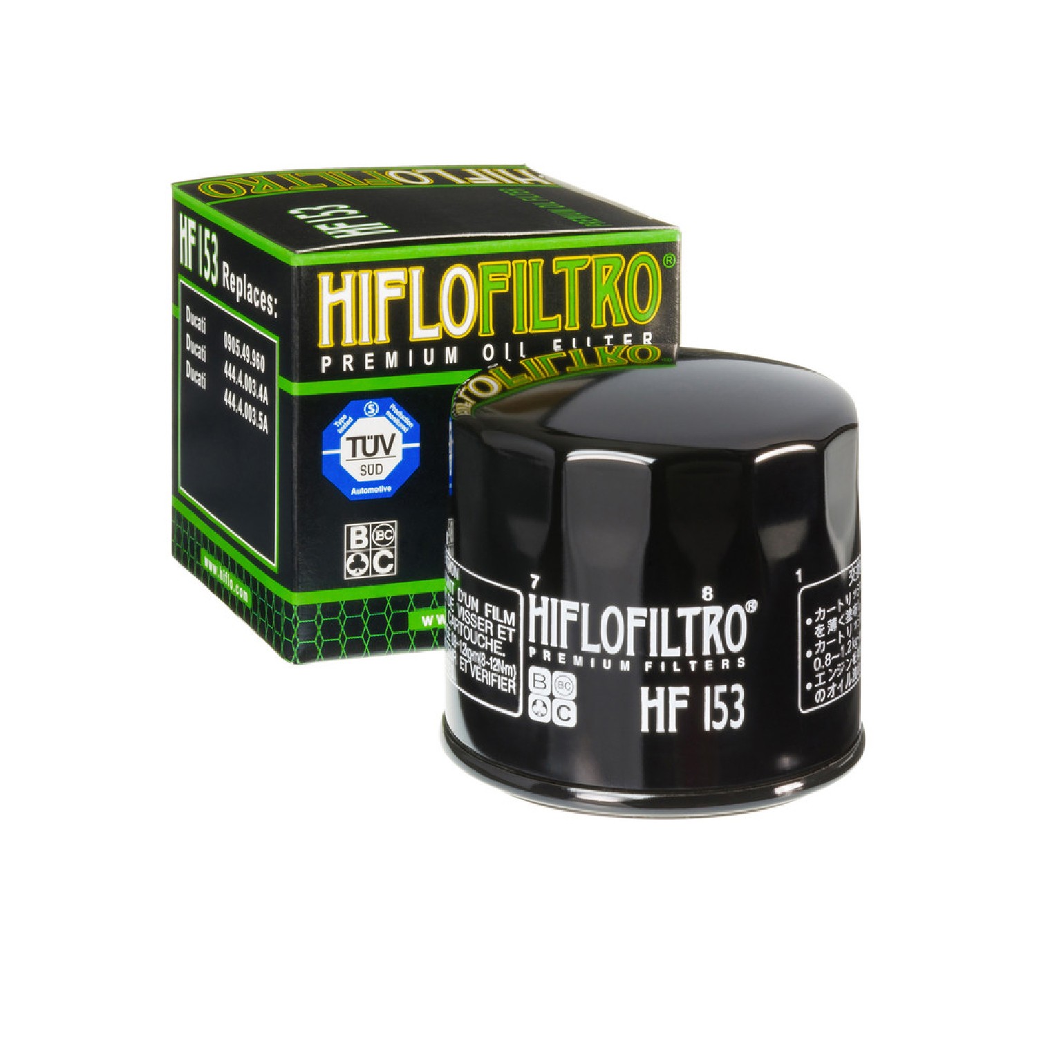 Filtro Olio Hiflo HF153 Per Moto Ducati 749 R 2004 2005 2006