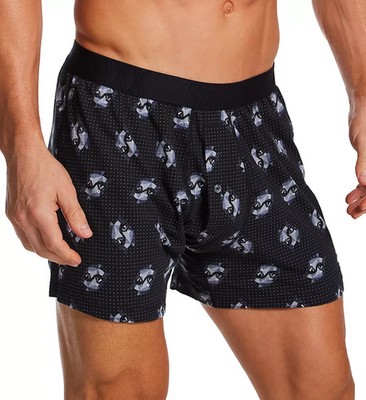 Saxx Underwear L126002 Men's Black DropTemp Cooling Sleep Boxer