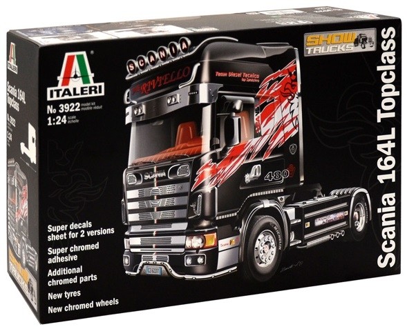 Maquette SCANIA 164 L Top Class V8 camion miniature d'exposition à monter