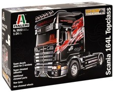 ITALERI, SCANIA 164 L Top Class 480 v8 4x2 Show Truck maquette à monter et à ...