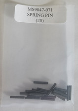 MS9047-071 Spring Pin Roll Pin 5/8" Length Steel - Lot of 20