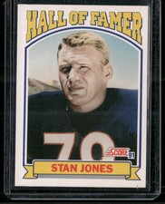 1991 Score #671 Stan Jones