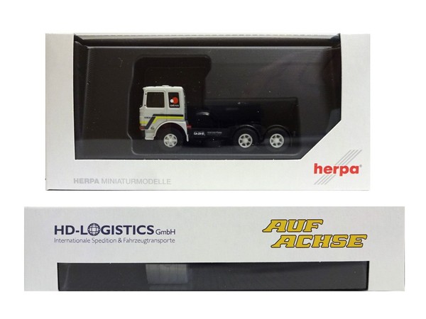 Herpa 320481 MAN F8 Solozugmaschine 3Achs Auf Achse Sammlermodell 1:87 Neu-image