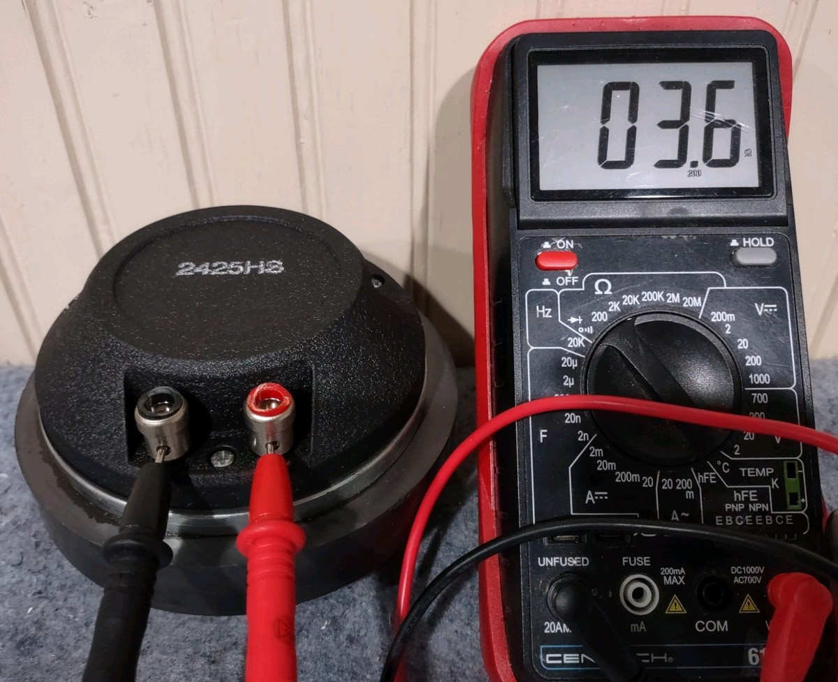 JBL 2425HS FOR SR4735X & VS-ETC-SCREW ON THROAT-CLEAN-ORIG DX