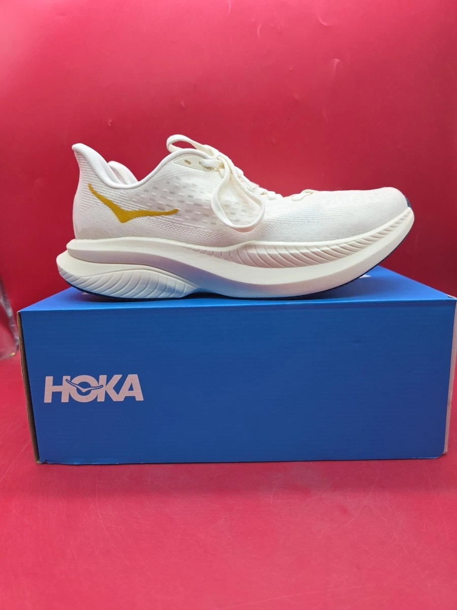 Size 9.5 - Hoka One One HOKA Mach 6 LA Alabaster Oat Milk Men Hoka One One Mach 6 Sneakers - Alabaster/Oat Milk | Editorialist main image 2