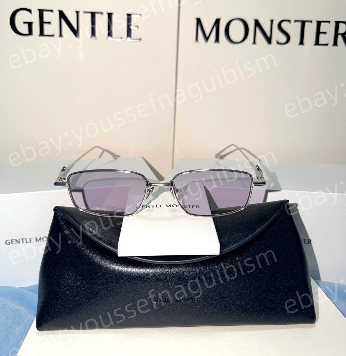 2025 GentleMonster Sunglasses BOLD - Saga 02(V) Silver Frame