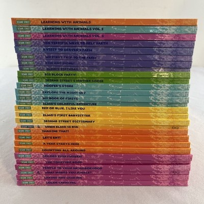 Sesame Street Elmo s Learning Adventures Activity Book Lot of 28 Sesame Street