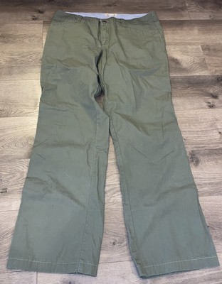 Gander Mountain Hiking Pants Sz 8 Olive Green Outdoor Women s 100% Cotton EUC