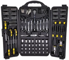 JEGS 80453 200-Piece Tool Set with Carry Case