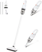 6-In-1 Lightweight Stick Vacuum Cleaner with 100W Powerful Motor, Mini Portable