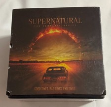 Supernatural: the Complete Series DVD Seasons 1 - 15 New/Sealed/minor box wear