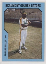 1985 TCMA Minor League Eddie Miller Edward Miller #744