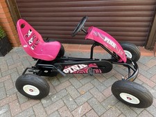 Berg Pedal XL Go Kart Pink Excellent Condition Kids 6yrs - Adult Go Cart Car