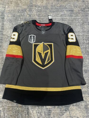 Jack Eichel Vegas Golden Knights Adidas Home Gray Jersey Men’s Size 54 BNWT - Picture 1 of 8