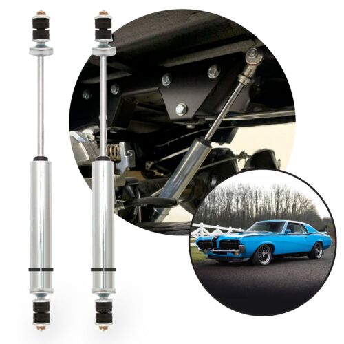 Performance Racing Gas Rear Shocks for 1965-70 Ford Mercury Mustang Cougar Pair - Picture 1 of 14