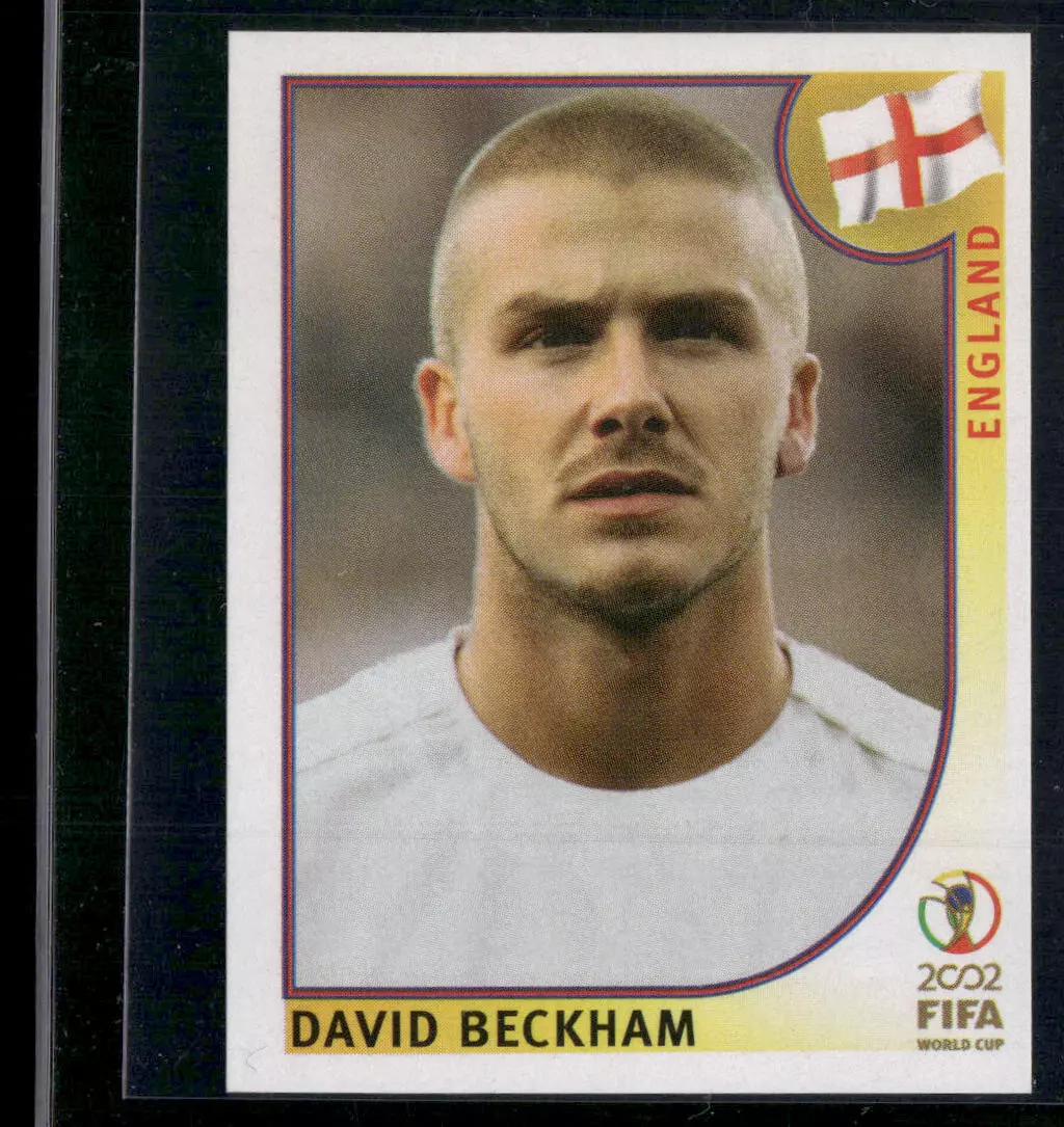 David Beckham trading card