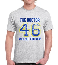 The Doctor Super bike Mens Tshirt Funny Motor Racer GP Motorcycle Champ Race Tee