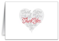 Valentines Thank You Greeting Cards & Envelopes - 5 X 7 Cards When Folded. ... on sale Valentines Thank You Greeting Cards & Envelopes - 5 X 7 Cards When Folded. ... on sale