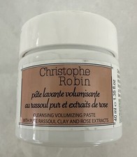 CHRISTOPHE ROBIN Cleansing Volumizing Paste 1.35oz/40mL Travel Size - New