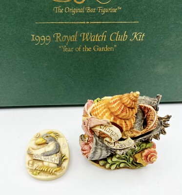 Harmony Kingdom Beneath The Ever Changing Seas and Murphy Pin 1999 RWCC w Box