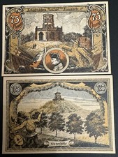 Notgeld Banknoten Schlesien Hohenfriedberg  10 St&uuml;ck Original #AKB31