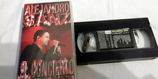 Alejandro Sanz - the Concert Tour Mas 98 - VHS Tape - 1998 Vol 2 Pal