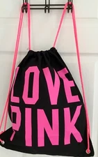 Drawstring Backpack Sport  Mediun Gym Tote Bag Lot