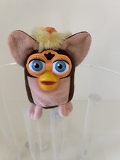 Vintage 1999 Furby Brown Tan Not Working Key Chain