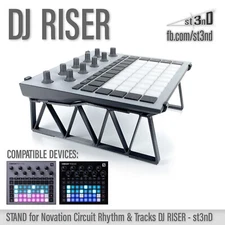 DJ RISER STAND for Novation Circuit Rhythm & Tracks