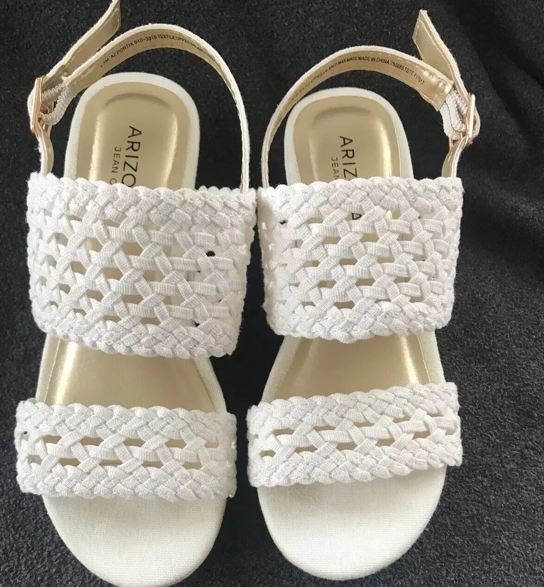Girls white hotsell sandals size 13