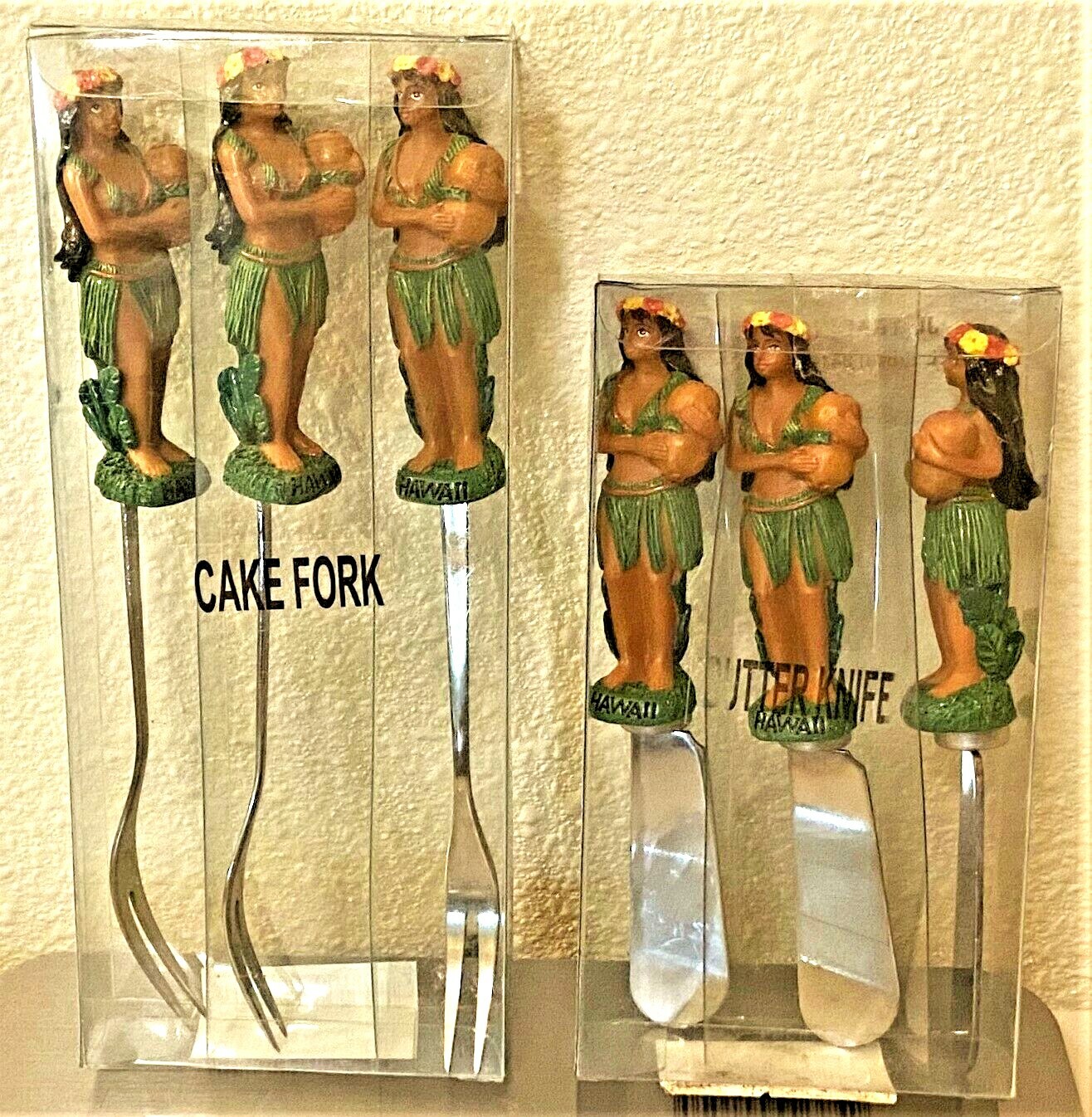 Hawaiian Girls Hors d'oeuvres Spreaders / Forks / Choose One /SHIPS