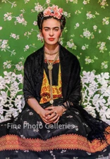1939 FRIDA KAHLO Mexican Artist Portrait By NICKOLAS MURAY Large Photo Engraving